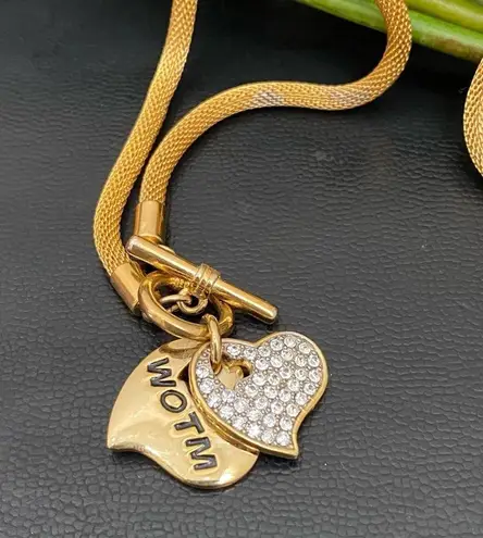 WOTM Double Heart Gold