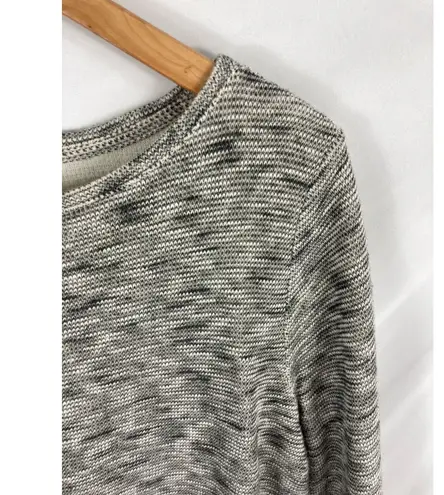 J Jill Pure Jill Grey Knit Sweater Size Large Gray