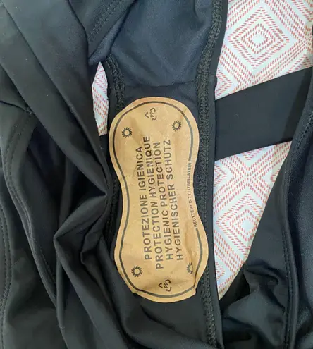 WRAP AROUND HIGH LEG BIKINI Bottom Black Size XL thumbnail 3