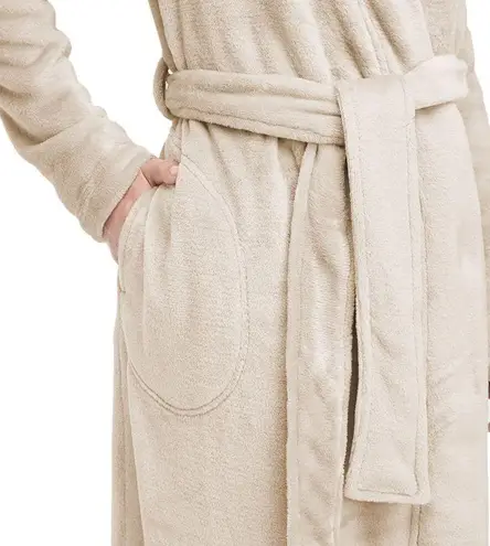 UGG  Womens Marlow Plush Long Robe in Moonbeam Sz L | Comfy Cozy Everyday Soft