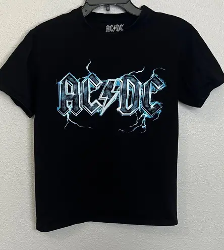 AC/DC Lightning Tour Shirt Black Size Small