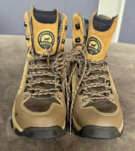 Women’s Red Wing Shoes Irish Setter Hunt Outdoor Waterproof Boots 2892 5.5 NEW Brown