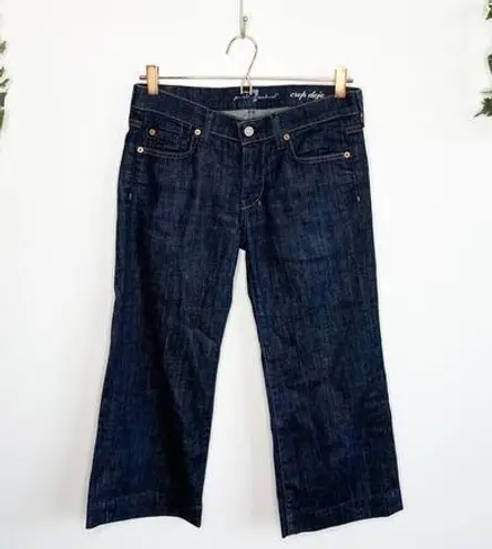 7 For All Mankind  Crop Dojo Jeans Size 27