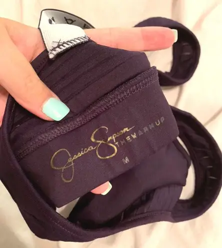 Jessica Simpson Purple Sports Bra 