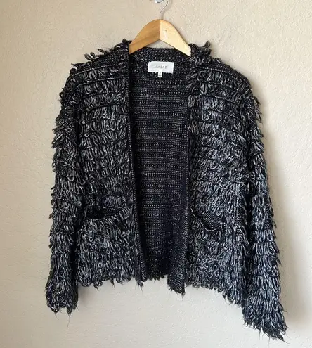 The Great . Metallic Loophole Monster Cardigan