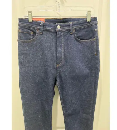 Acne Studios NWT Peg Indigo High Waist Skinny Jeans Sz 31