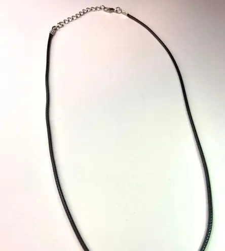 Handmade Y2K Gothic Punk PU leather Necklace , Wire with hanging man zombie pendants