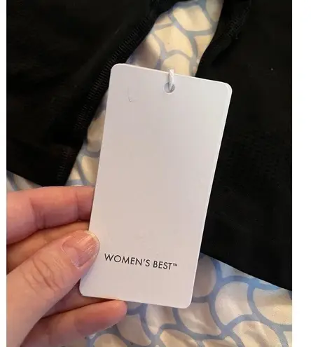 women's best Women’s Best power seamless bicycling shorts biker black Large Brand New