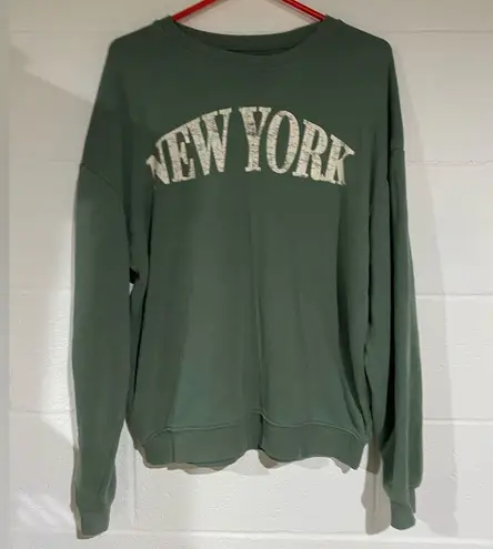 Grayson Threads Graphic green crewneck small - Image 1
