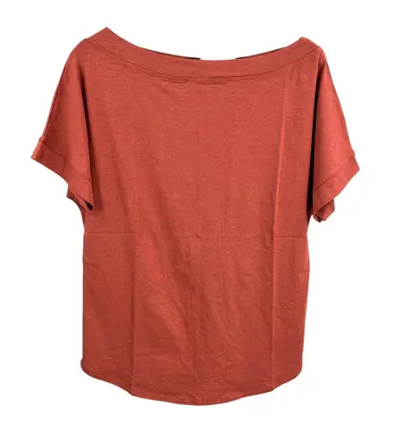 Universal Standard Dolci Short Sleeve Top Marsala 4XS (00-0) New
