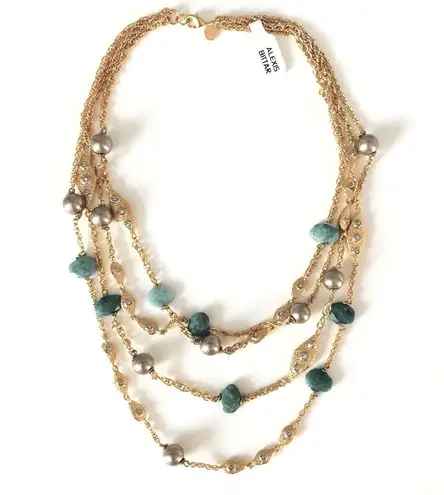 Alexis Bittar 🆕 Faceted Amazonite Necklace💥