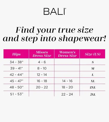 Bali Women’s Shapewear Firm Control Body Shaper with Built-in Minimizer Bra
