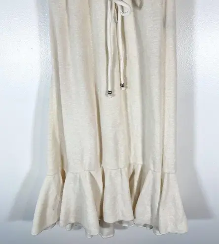 Ralph Lauren  Ivory Terry Empire-Waist Halter Cover-Up Dress Size Small