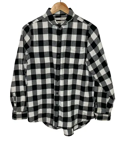 Woolrich Plaid Button Up S Womens Pemberton Flannel Pocket Collared Casual - Image 1