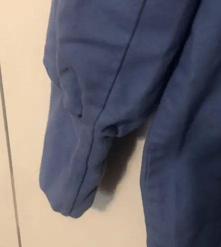 Landau Women’s Warm Up Scrub Jacket Size Medium Blue Color