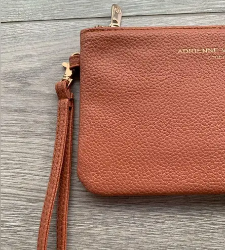 Adrienne Vittadini Studio Charging Wallet Wristlet in Peachy Pink Color