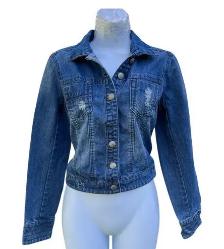 Highway Jeans distressed denim jacket