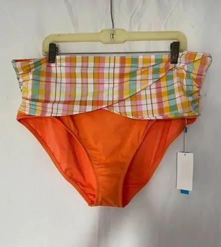 BLEU BY ROD BEATTIE Hip To Be Square Sarong Hipster Bikini Bottoms