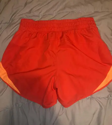 Athletic Works Orange Athletic Shorts