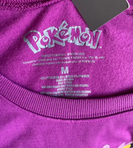 Pokémon NWT--PURPLE SWEATSHIRT-SIZE MEDIUM “