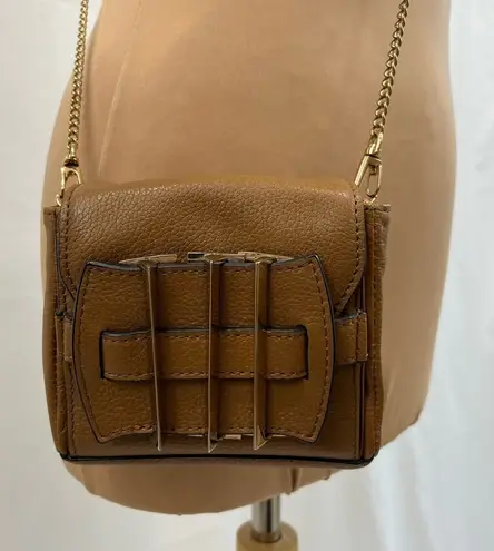 Kelsi Dagger Brown Leather Small Wallet Crossbody Handbag Purse