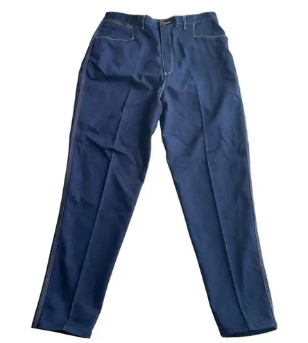 Vintage Gitano Denim Jeans Blue Size 20L Size 12 High waist 80s retro stretch