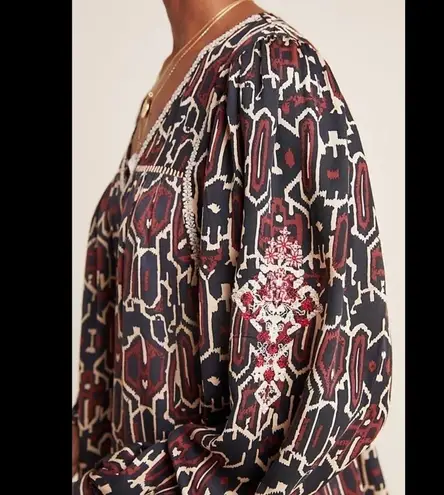 Maeve Veda Embroidered Blouse