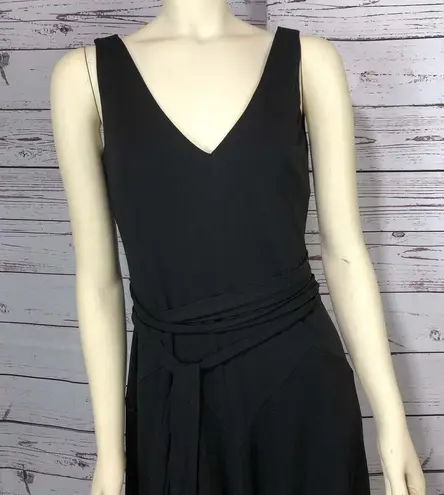 Ralph Lauren Lauren  black sleeveless criss cross dress size small