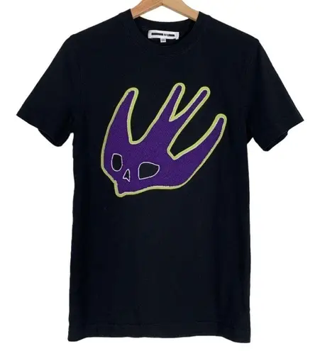 Alexander McQueen MCQ Embroidered T-Shirt Size Small