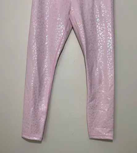 Zyia Light and Tight Shimmer Leopard Leggings