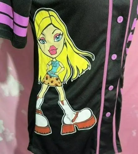 Bratz Baseball Jersey size Medium Bratz Doll Jersey NEW~ purple ~ Cartoon Bratz