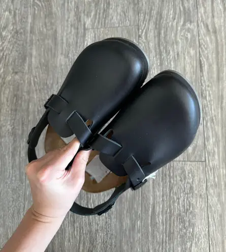 Birkenstock Black Tokio Super Grip Clogs thumbnail 7