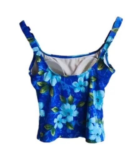 Speedo  tropical floral tankini swimsuit top size 6