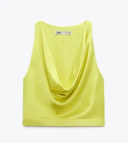 ZARA Satin Top