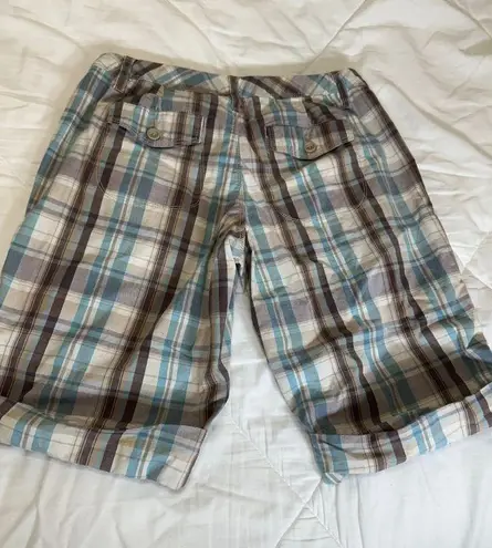 Bermuda Gitano Plaid  Shorts, SZ 4