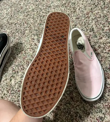 Vans Light Pink Slip On