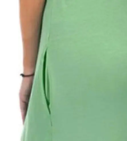 Bee Uniq 🆕Dusty Green Ruffle-Accent Cold Shoulder Maxi M🆕