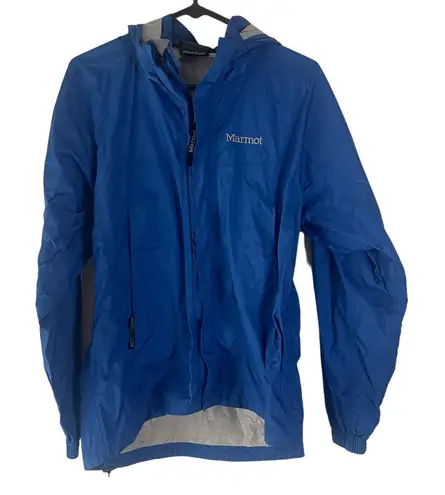 Marmot PreClip Women's Size Small P Blue Outdoor Hiking Rain Coat