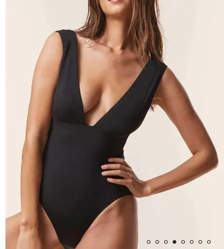 ANDIE Swim The Mykonos One Piece LT Swimsuit Black Plus size XXXL Tall NWT