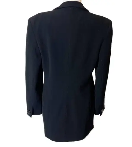 Giorgio Armani double breasted blazer black