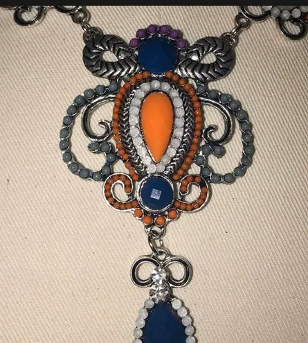 Colorful Statement Necklace NWOT Multiple