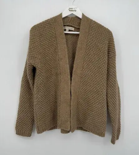 Lineamaglia Mohair Cardigan Sweater Brown