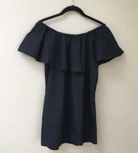 The Hanger Cotton Off the Shoulder Dress Medium