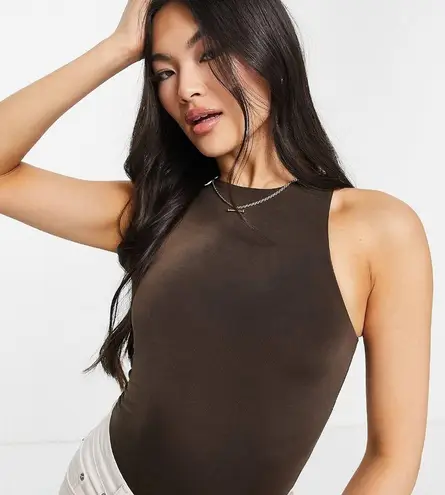 Missguided | Chocolate Seamfree Bodysuit NWT Size 4
