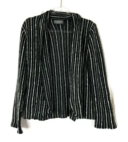 Wooden Ships Soft Loose Knit Acrylic Mohair Wool Open Front Cardigan Sweater M - Image 1