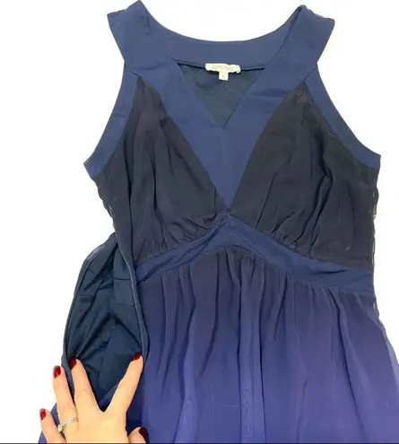 Kimi+Kai Maternity "Valencia" purple Ombre Maxi Dress Small Size undefined