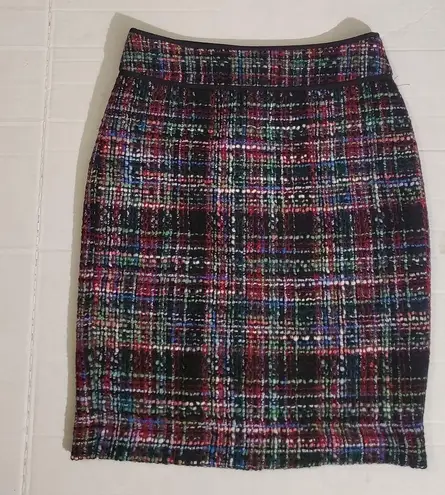 Talbots 🔥SALE🔥 Multicolor Tweed Wool Blend Pencil Skirt