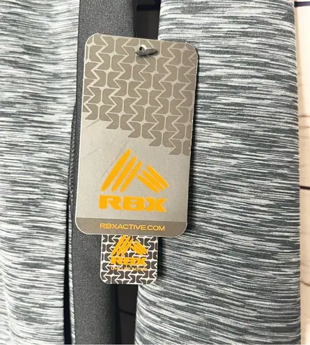 NWT RBX Athletic Zip Up Running Jacket with Pockets Size Large Gray Black