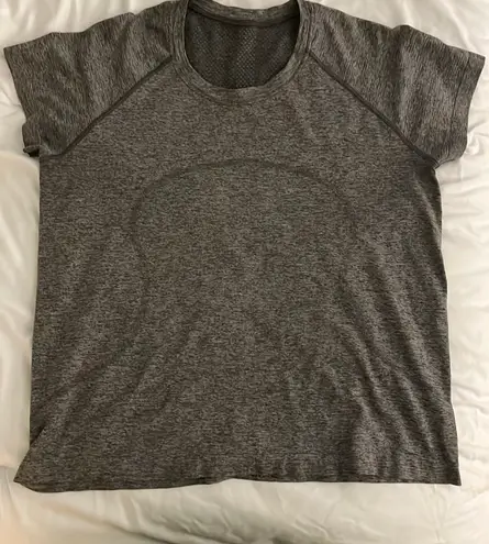 Lululemon Gray Swiftly Tech Short Sleeve