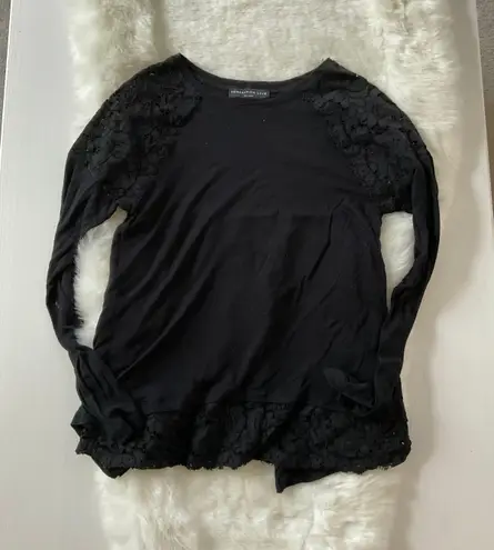 Generation Love Black Lace Top